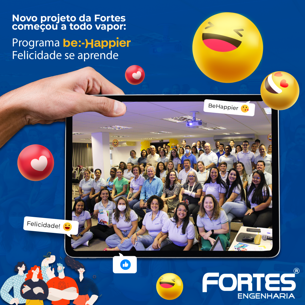 Fortes lança Programa da Felicidade junto à BeHappier