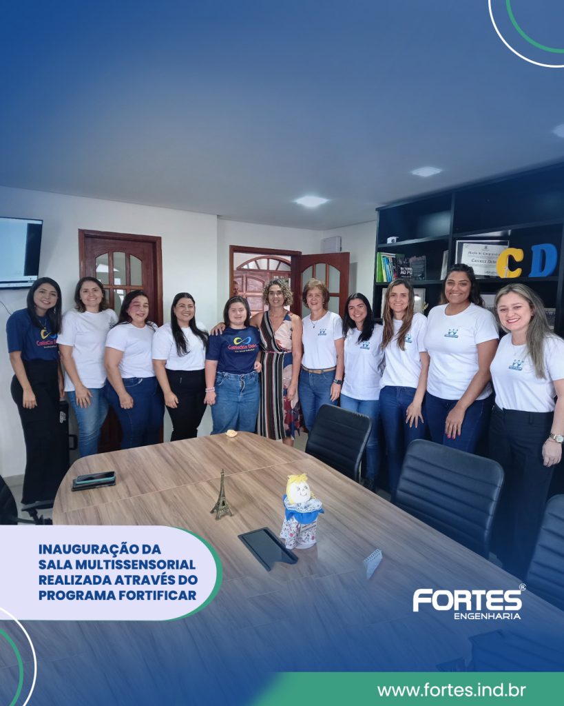 Fortes inaugura sala multissensorial através do Programa Fortificar