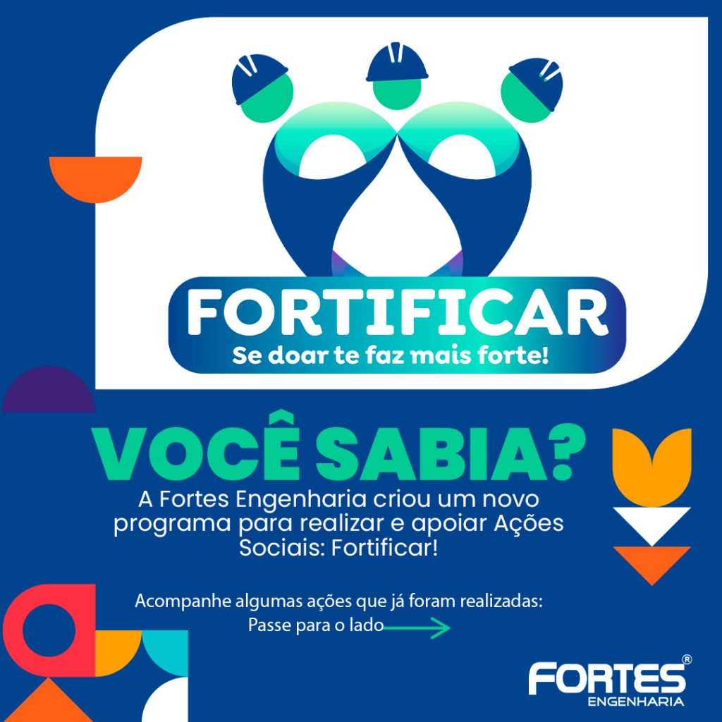 Novo Pilar da Fortes Engenharia: Fortificar!